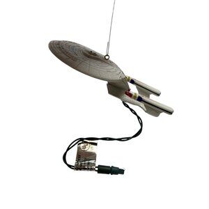 Star Trek Keepsake Ornament U.S.S. Enterprise NCC-1701-D 1996 Magic Hallmark